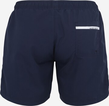 BOSS Zwemshorts 'Dolphin' in Blauw: terug