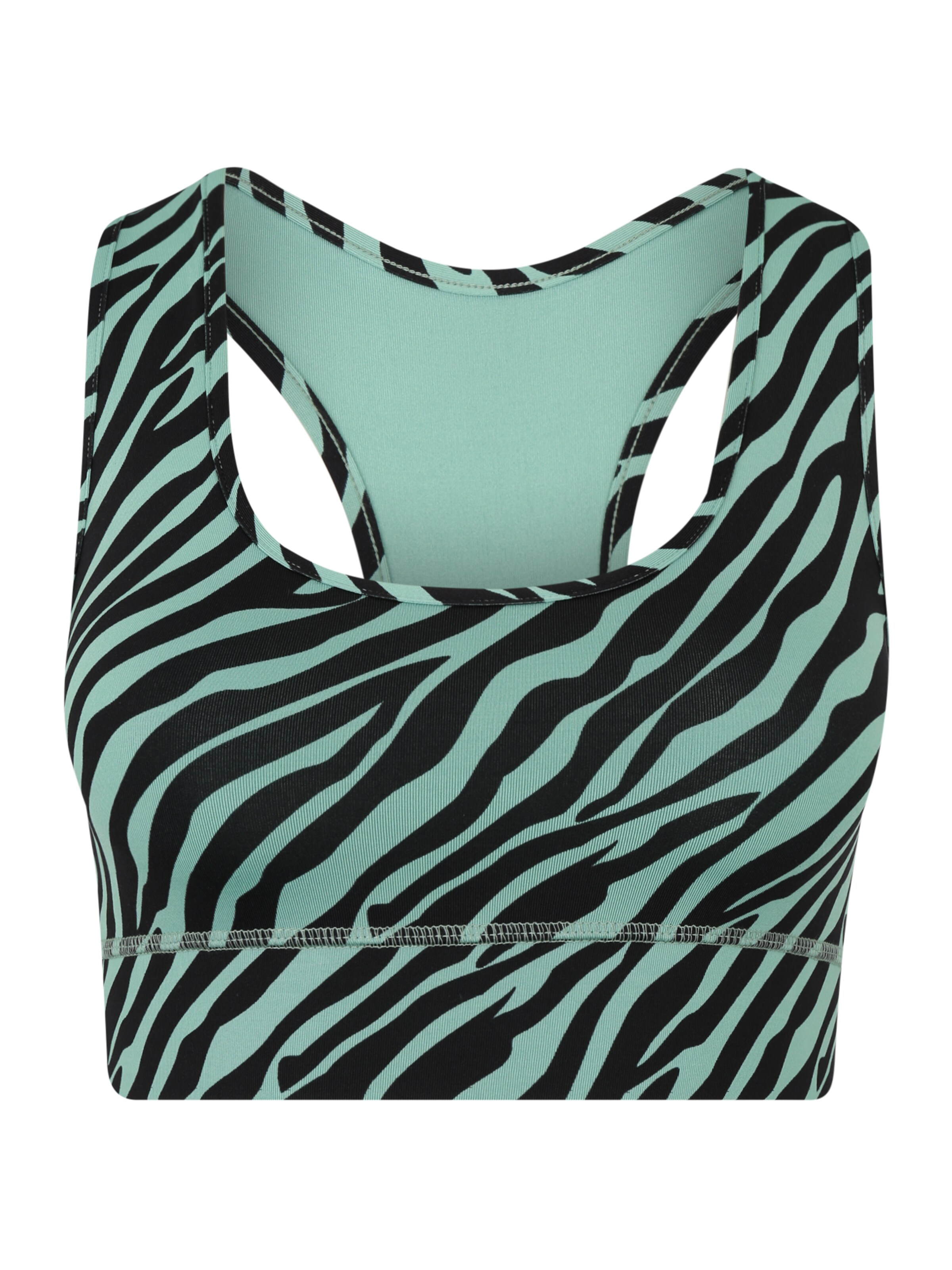 Hey Honey - Sport-BH 'Zebra' in grün