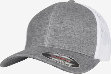 Casquette Flexfit en gris : devant