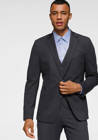 STRELLSON Slim fit Suit Jacket in Blue: front