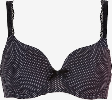 Invisible Soutien-gorge 'DAILY LACE' LingaDore en noir : devant