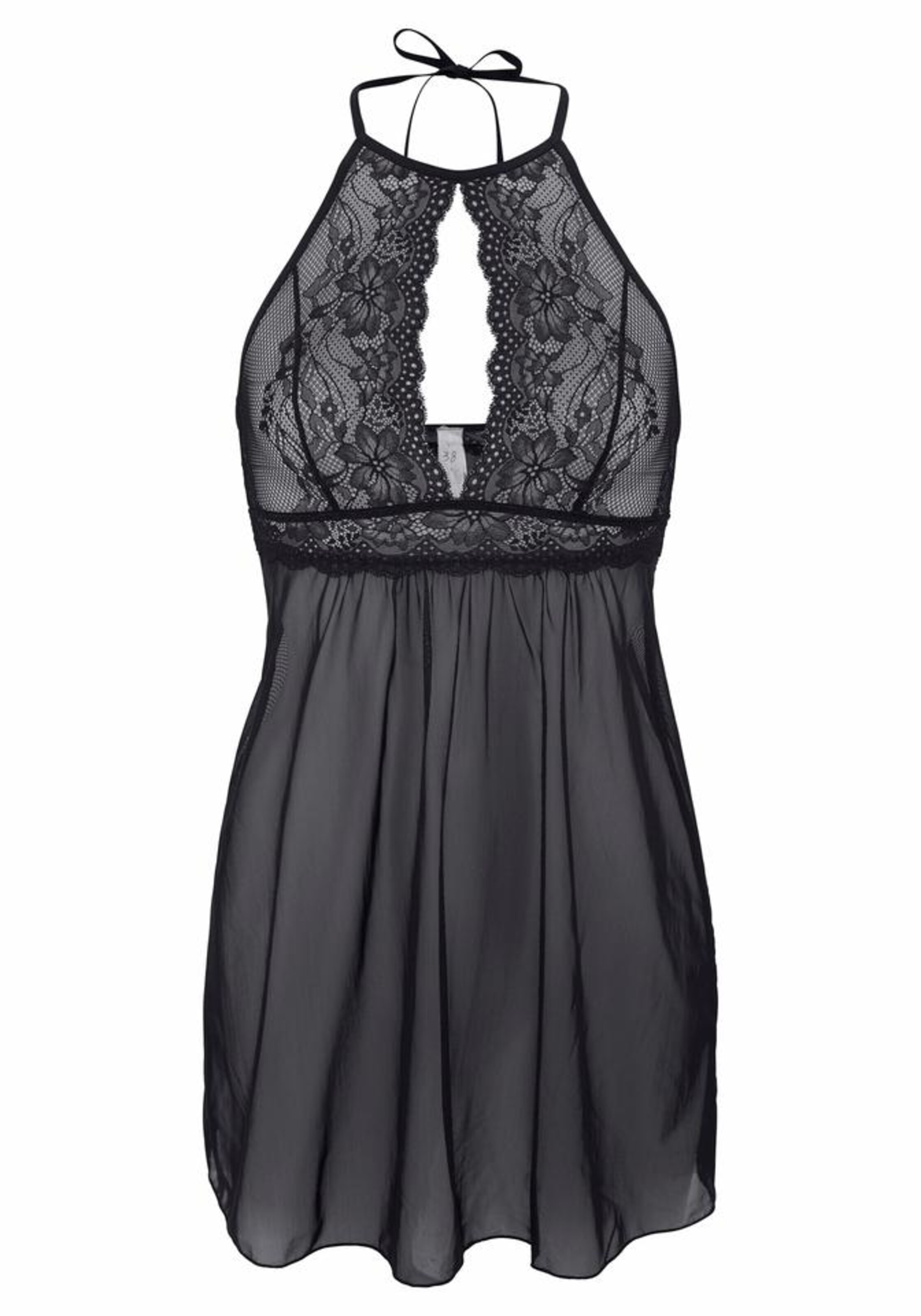 LASCANA - Negligé in schwarz