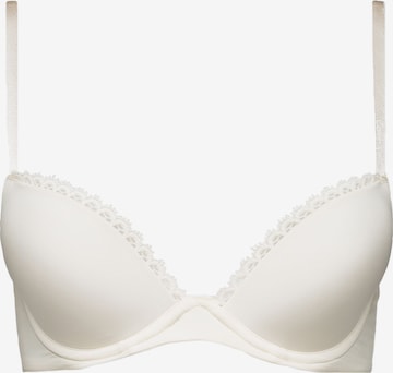 Calvin Klein Underwear T-shirt Podprsenka – bílá: přední strana