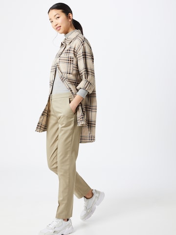 BRAX Regular Pleated Pants 'Maron' in Beige