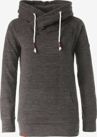 Sweat de sport 'Tanji' Lakeville Mountain en marron : devant