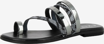 EVITA Sandals in Silver: front