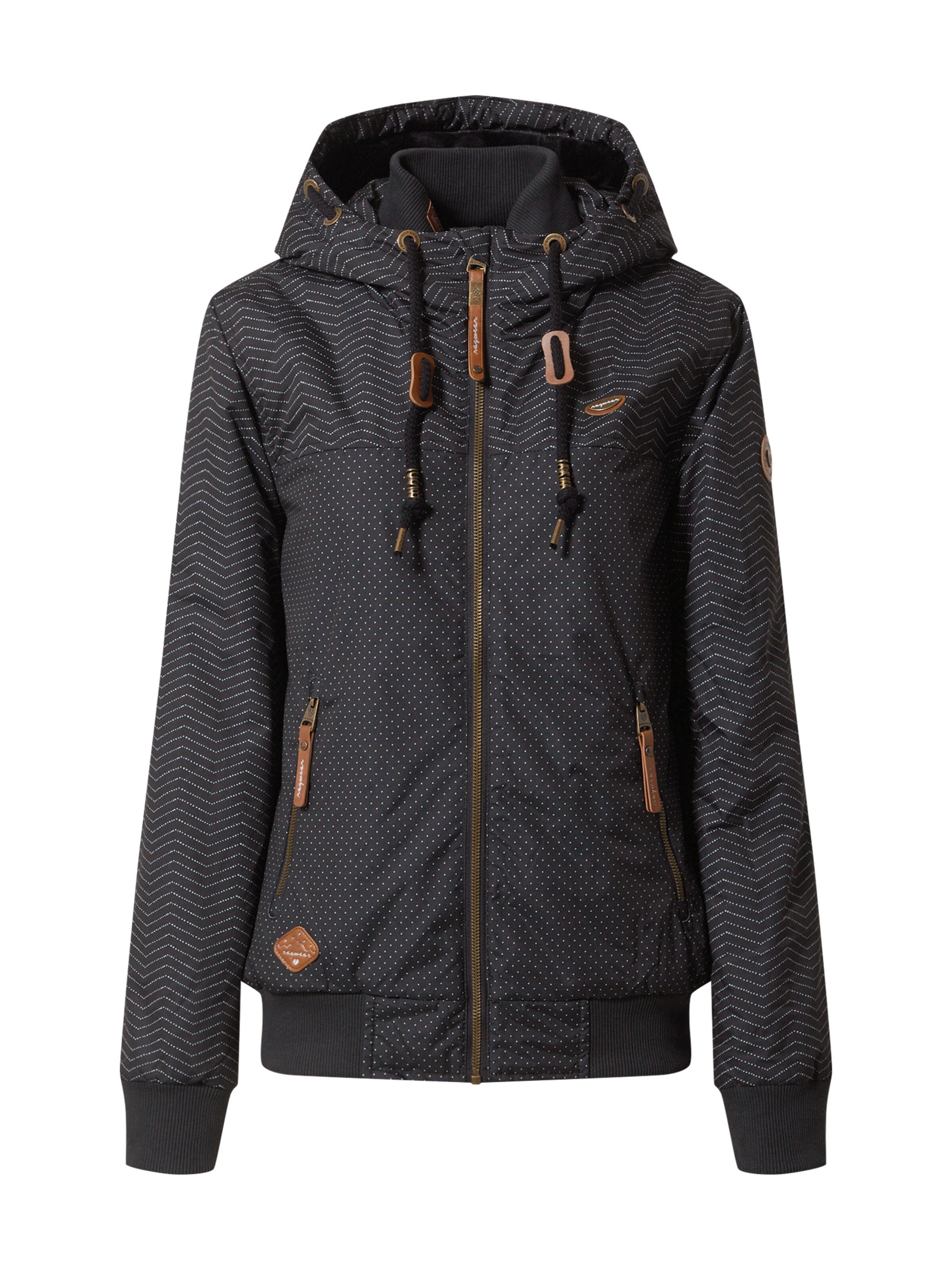 Ragwear Tussenjas in Zwart: voorkant