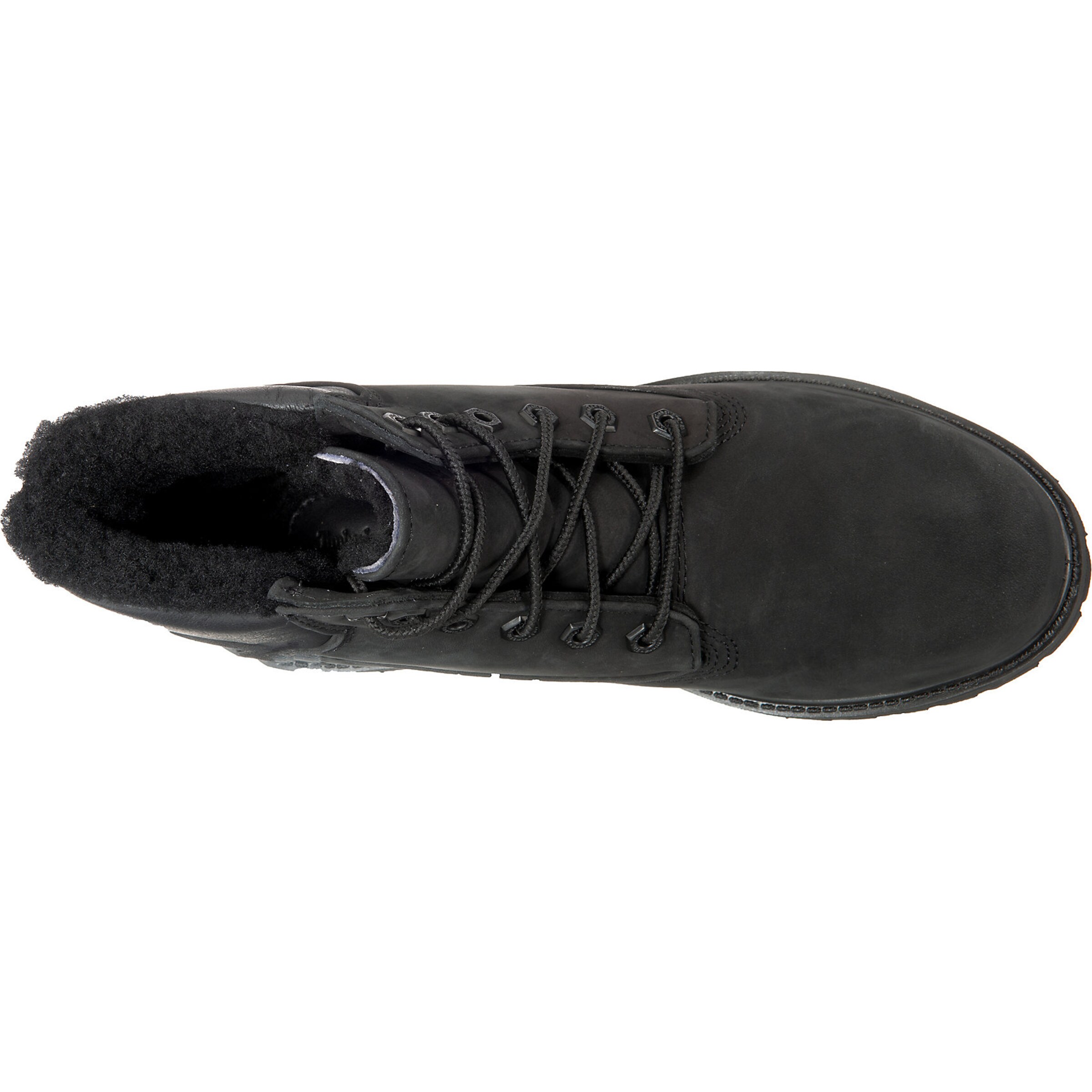 Ghete cu șireturi de la TIMBERLAND pe negru