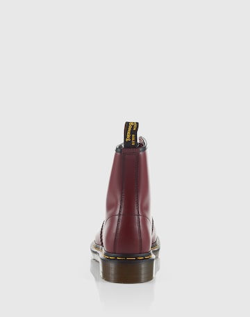 Dr. Martens - Botines con cordones '1460' en rojo