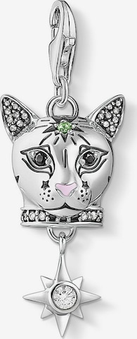 Thomas Sabo Charm-Einhänger 'Katze' in Silber: predná strana