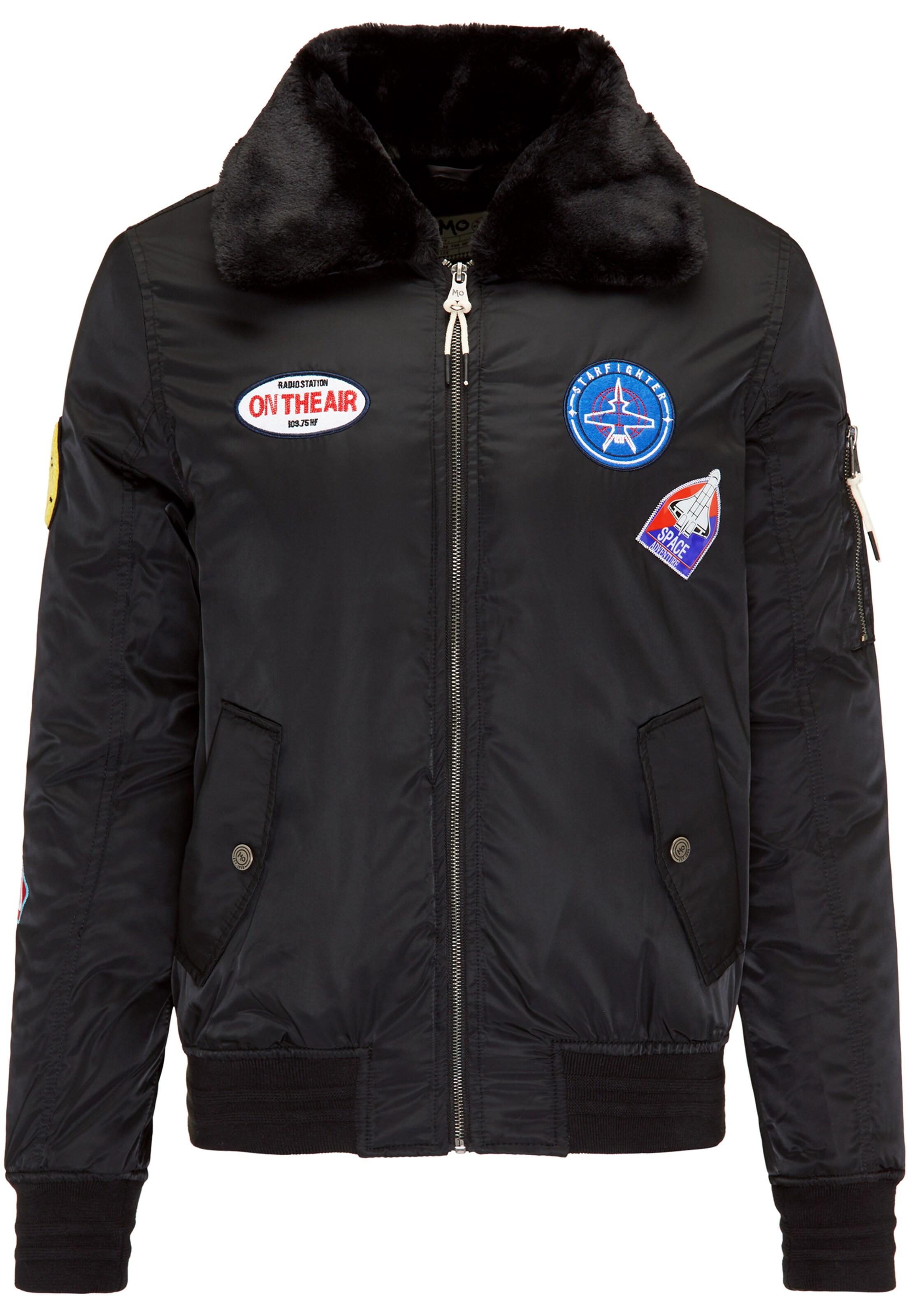 MO - Winterjas in de kleur Blauw