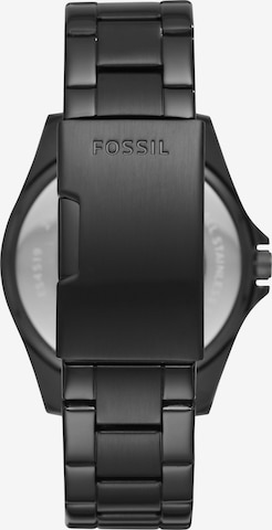 FOSSIL Uhr 'Riley' in Schwarz