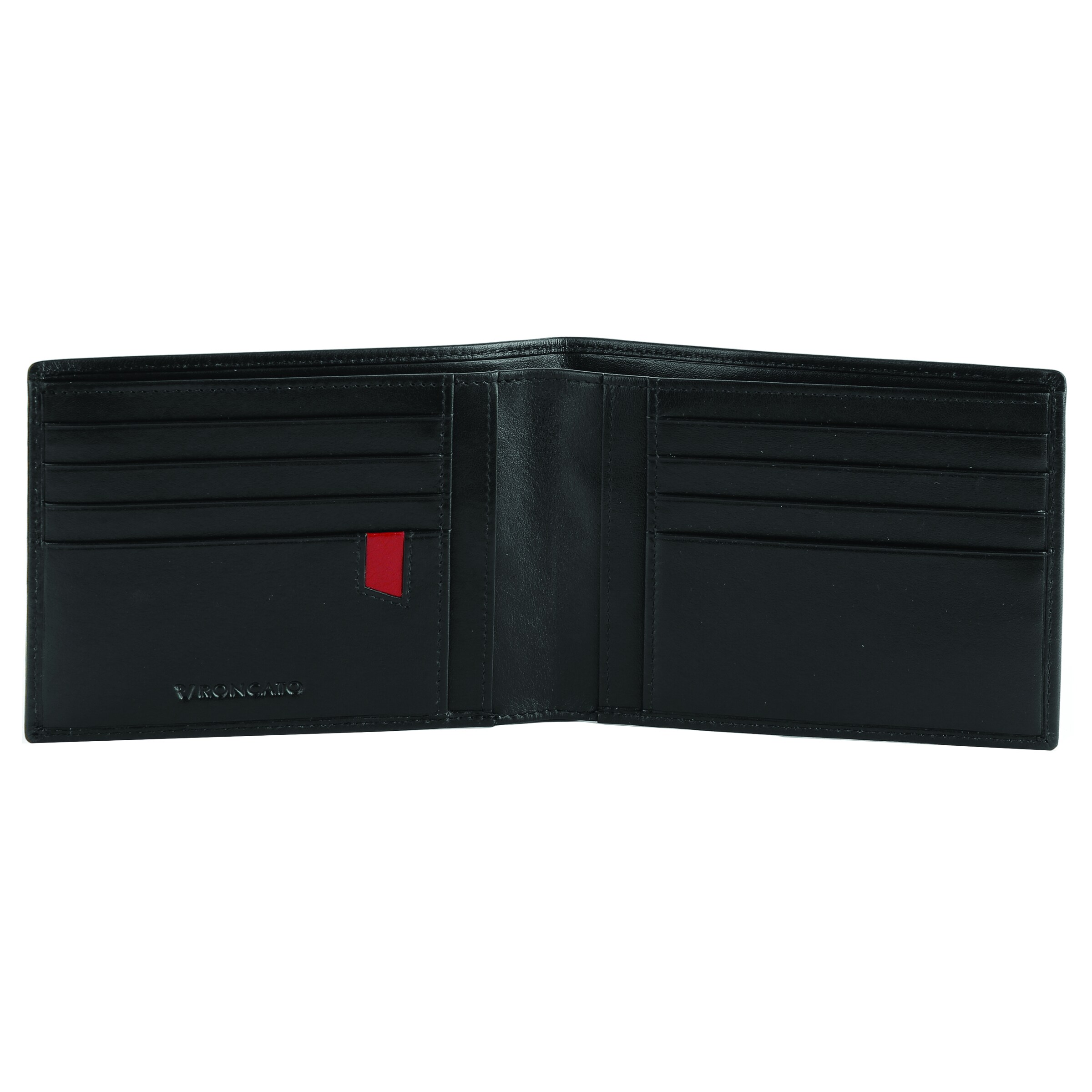 Roncato Geldbörse 'Pascal' in Schwarz