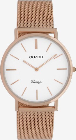 OOZOO Quarzuhr 'C9918' in Gold: predná strana