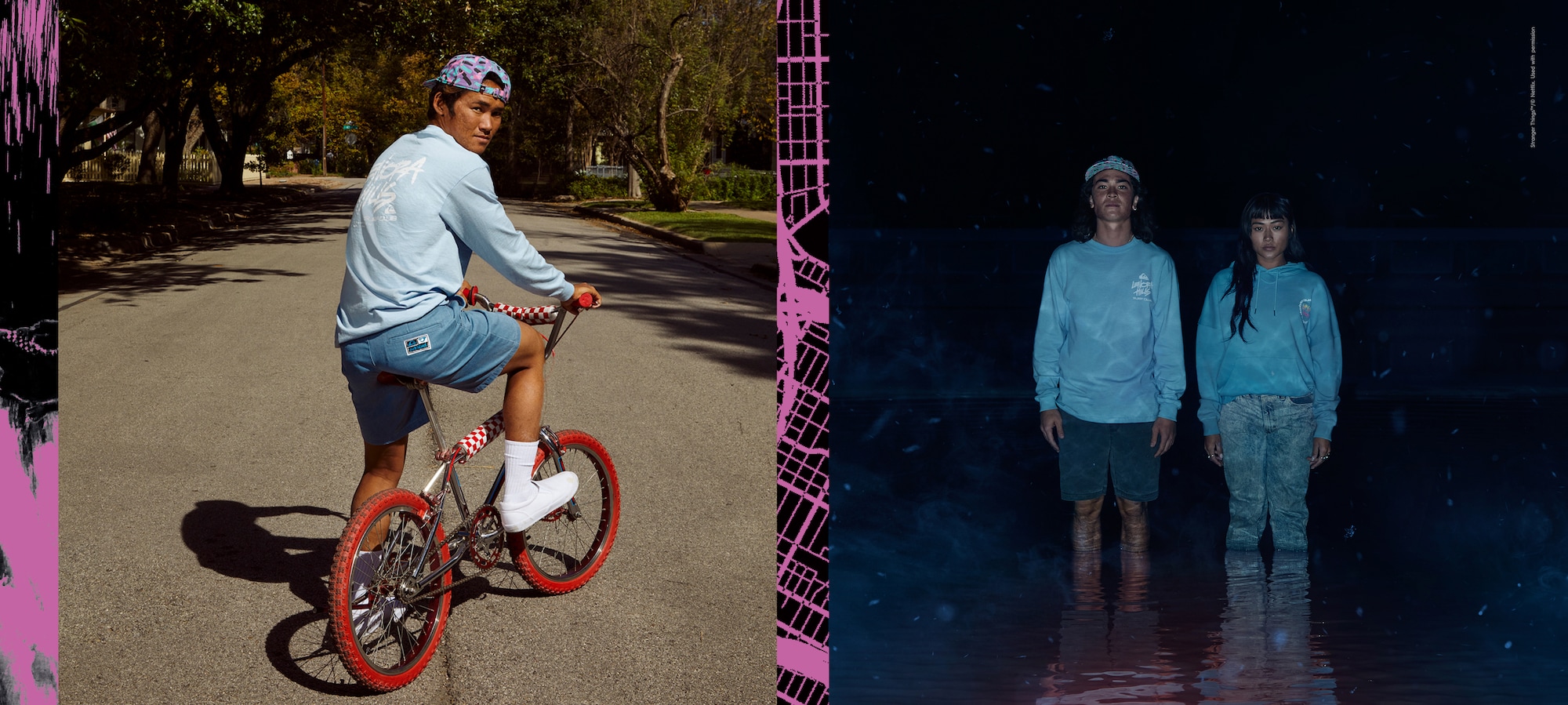 The collection Quiksilver x Stranger Things