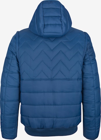 Dry Laundry Jacke mit abnehmbaren Ärmeln in Blau