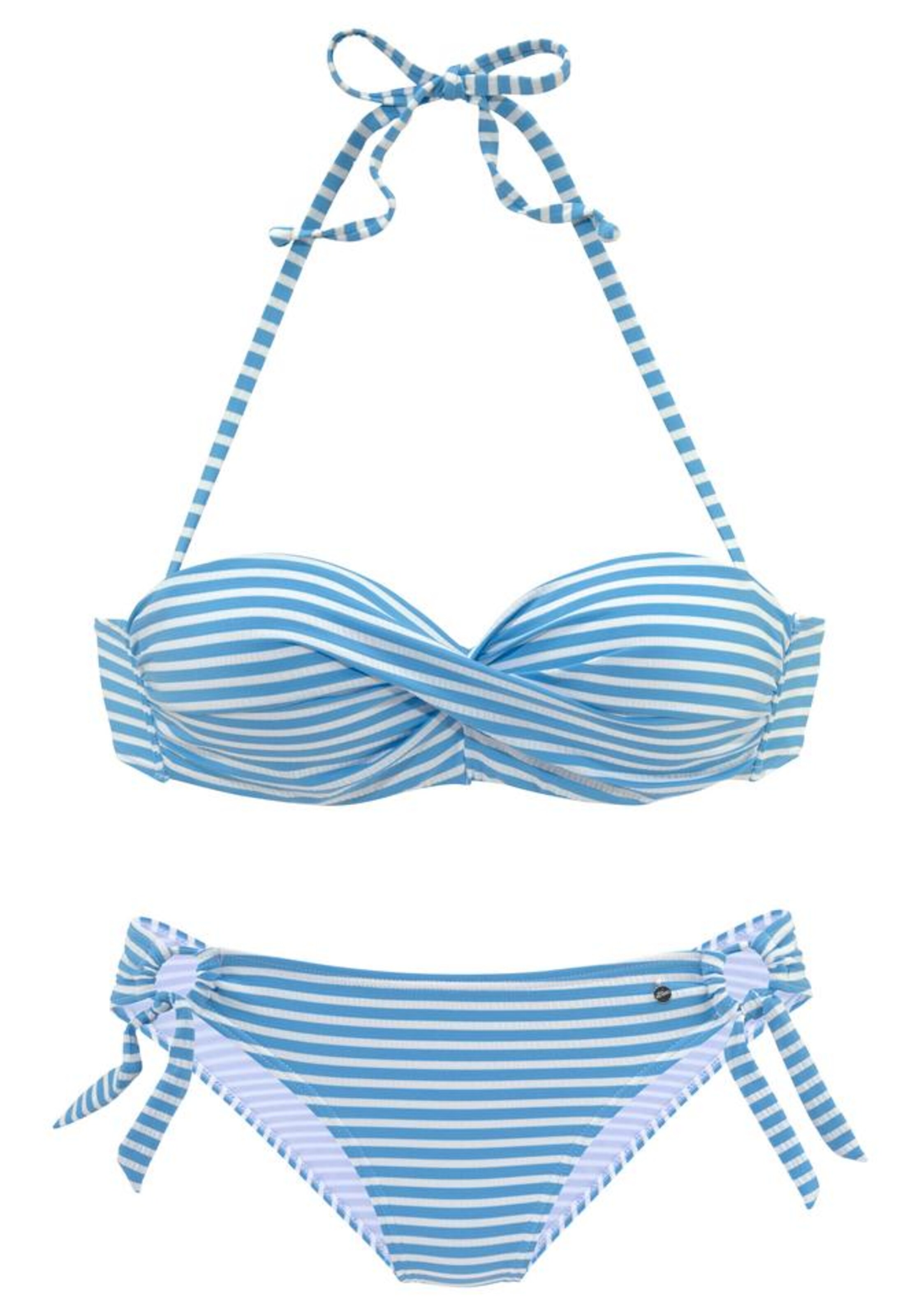 Bikini s.Oliver en bleu : devant