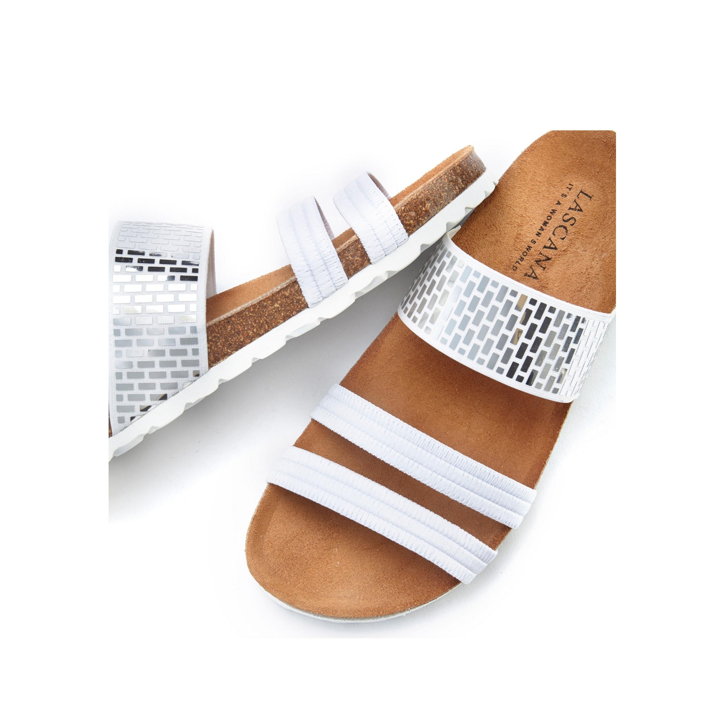 LASCANA Mule in White