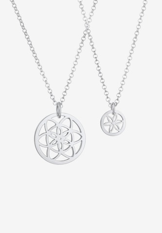 ELLI Necklace 'Lebensblume, Mutter und Kind' in Silver
