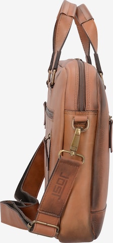 JOST Document Bag 'Randers' in Brown