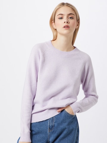 VERO MODA Pulover 'VMDoffy' | vijolična barva: sprednja stran