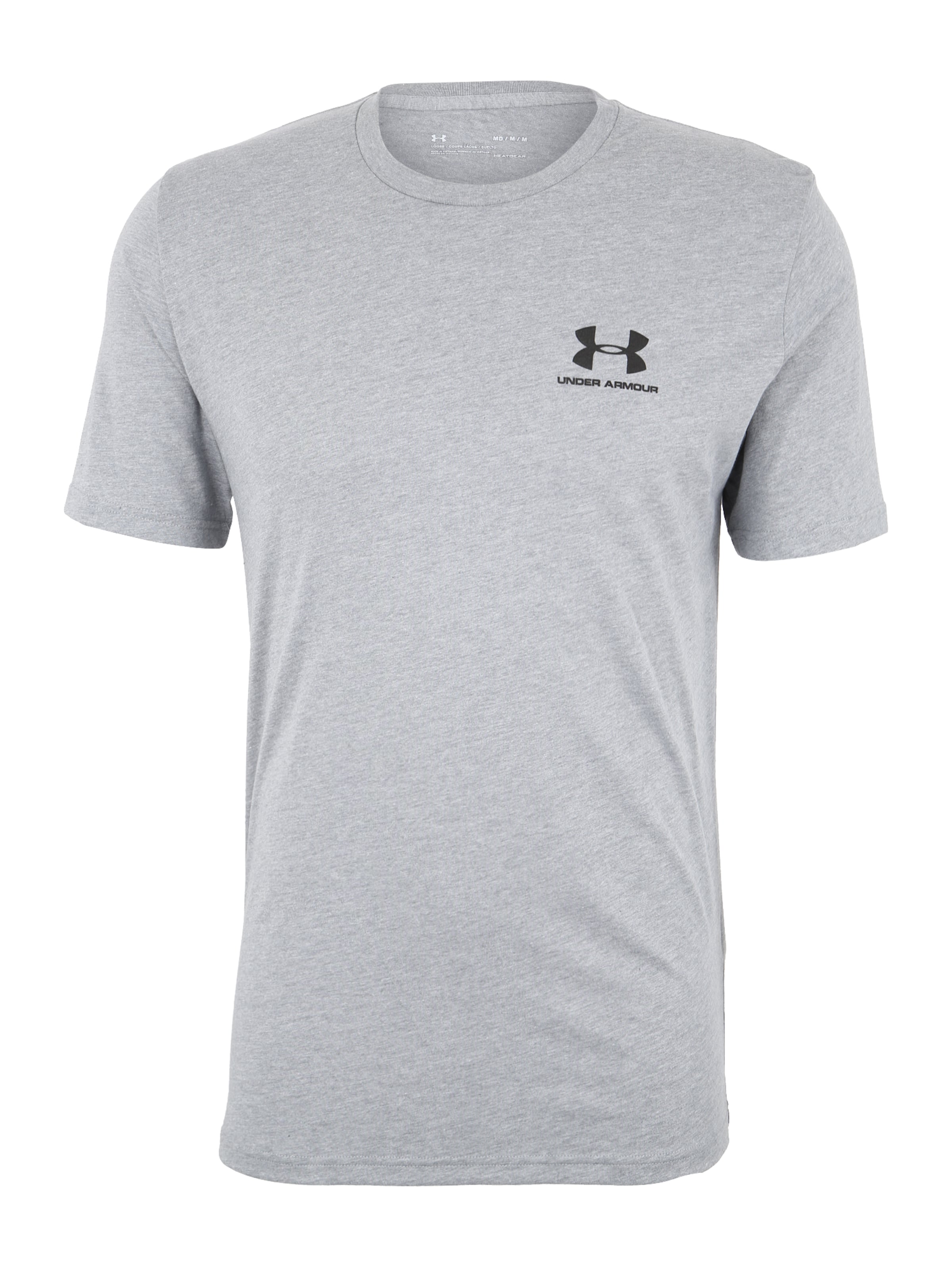 T-Shirt 'Sportstyle' UNDER ARMOUR en gris : devant