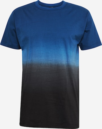 T-Shirt Urban Classics en bleu : devant