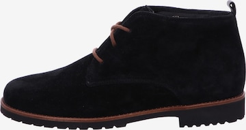 Ganter Lace-Up Ankle Boots in Black