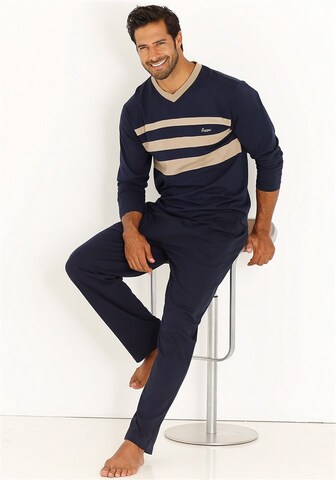 LE JOGGER Long Pajamas in Blue
