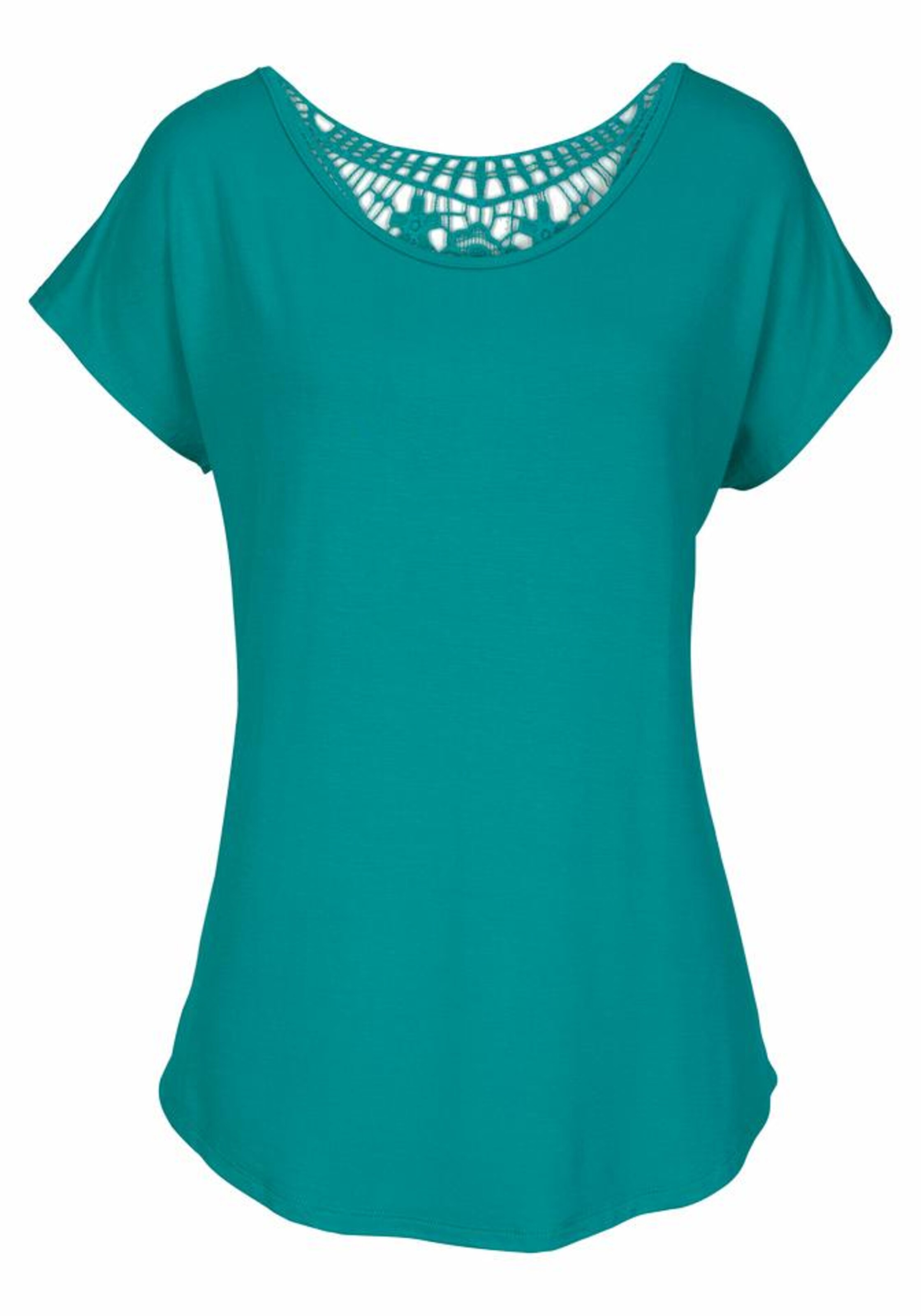 LASCANA Shirt in Blue: front