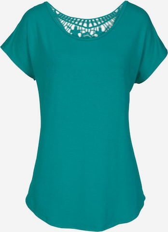 LASCANA Shirt in Blauw: voorkant