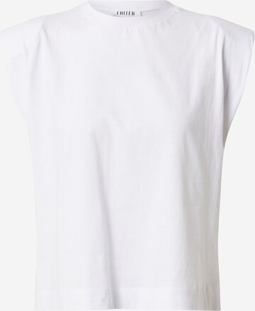 EDITED Shirt 'Elise' in White: front