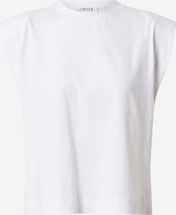 EDITED Shirt 'Elise' in Wit: voorkant