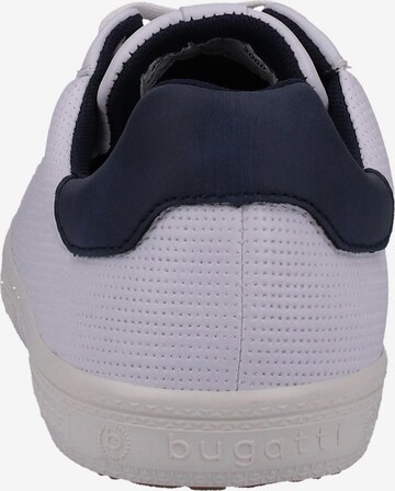 Baskets basses bugatti en blanc