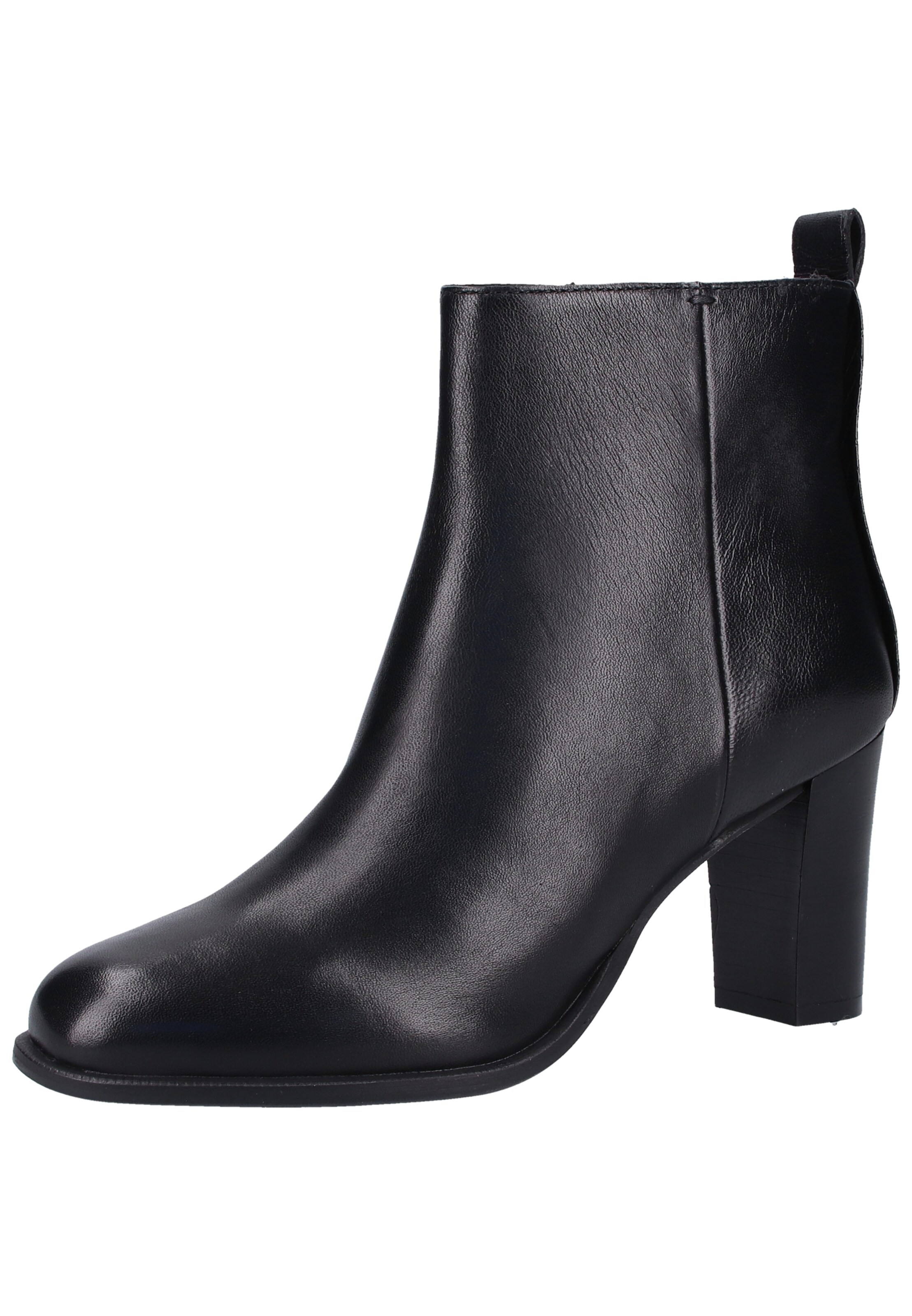 SPM - Enkellaarsjes 'Justa' in de kleur Zwart