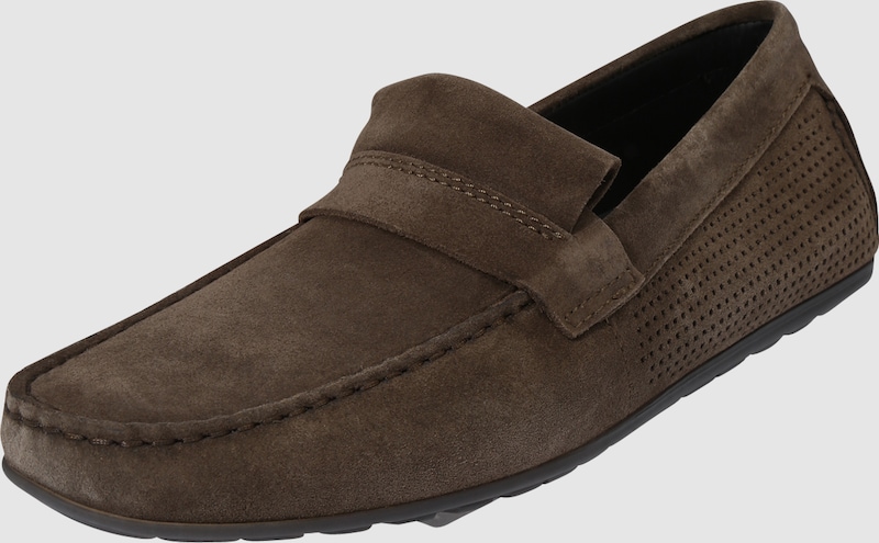 Rabatt Großer Leder Mocc 'Dandy Slipper HUGO e2075mdza62602 Kostenloser Versand Skechers Relven Velton Multiple