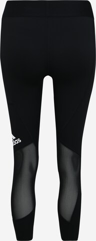 ADIDAS PERFORMANCE Skinny Sportbyxa i svart