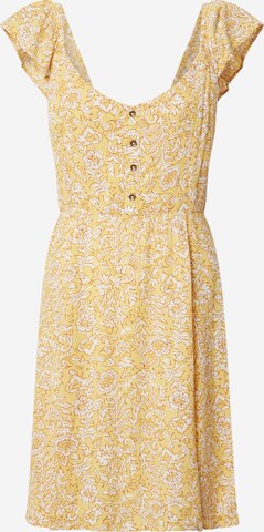 BILLABONG - Vestido de verano 'Forever Yours' en amarillo: frente