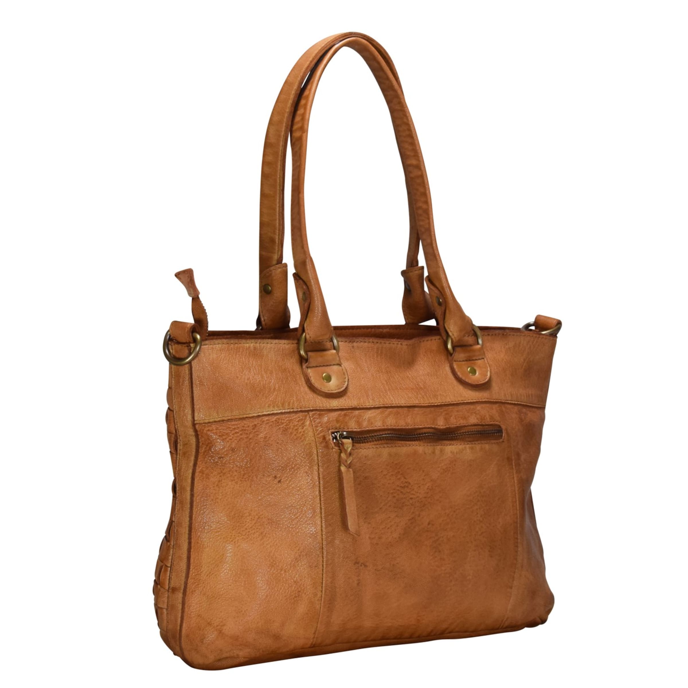 Greenland Nature Shoulder bag 'Femi & Nine' in Brown