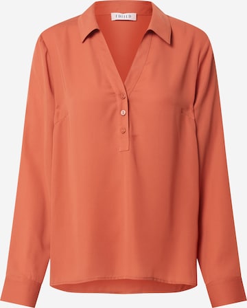 Camicia da donna 'Kim' di EDITED in arancione: frontale
