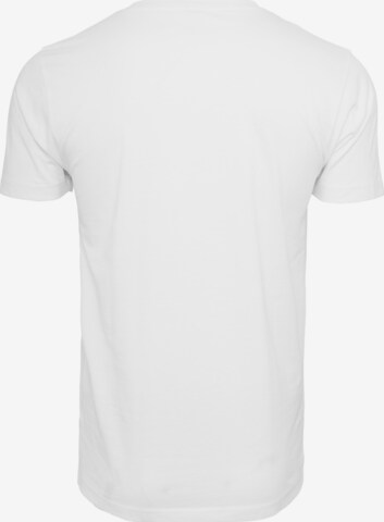 T-Shirt 'Justice' Mister Tee en blanc