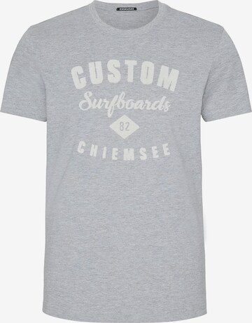 CHIEMSEE Regular fit Functioneel shirt in Grijs: voorkant