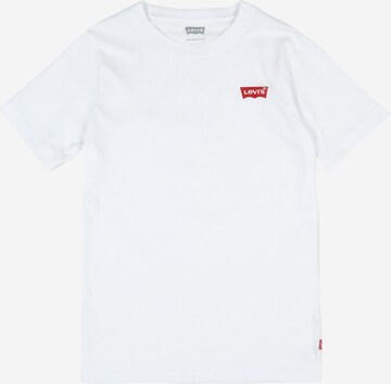 T-Shirt Levi's Kids en blanc : devant