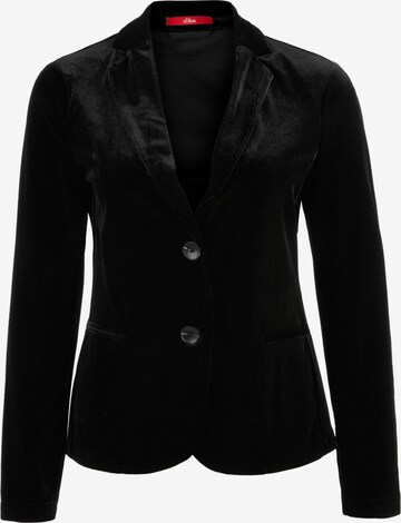 s.Oliver Blazer in Schwarz: predná strana