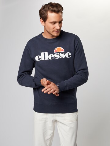 ELLESSE Regularny krój Bluzka sportowa 'Succiso' w kolorze niebieski