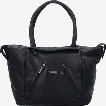 Greenland Nature Shopper 'Black Nappa' in Black: front