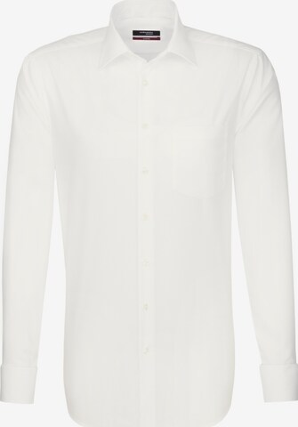 Chemise business 'Modern' SEIDENSTICKER en blanc : devant