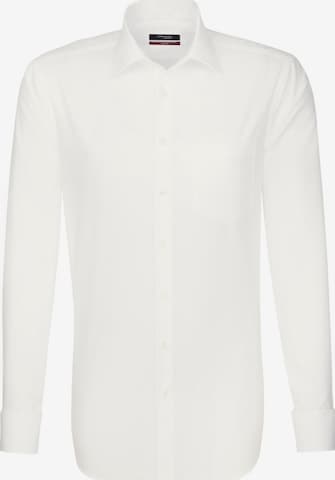 Coupe regular Chemise business 'Modern' SEIDENSTICKER en blanc : devant