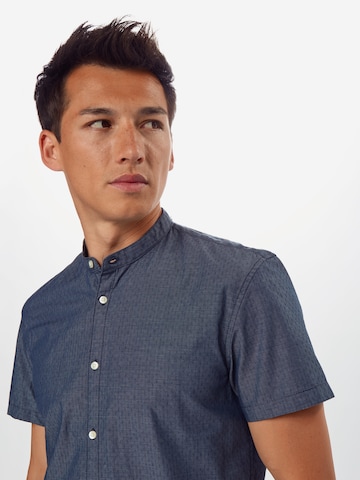 Coupe regular Chemise TOM TAILOR DENIM en bleu