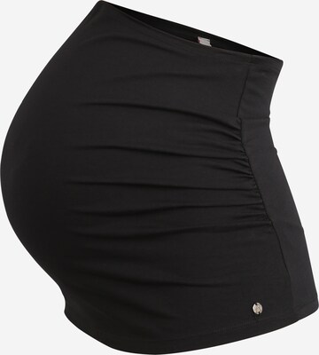 Esprit Maternity Trikó és alsó póló 'Belly band' - fekete: elől